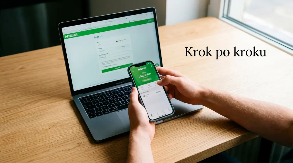Jak wpłacić przez Neteller do bukmachera – instrukcja krok po kroku dla STS i Superbet