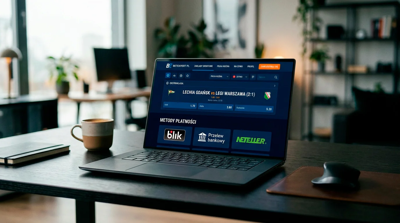 Metody płatności w STS bukmacher – BLIK, Neteller, karta, przelew 2026